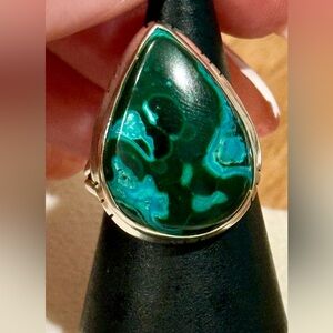 Azurite Malachite Ring